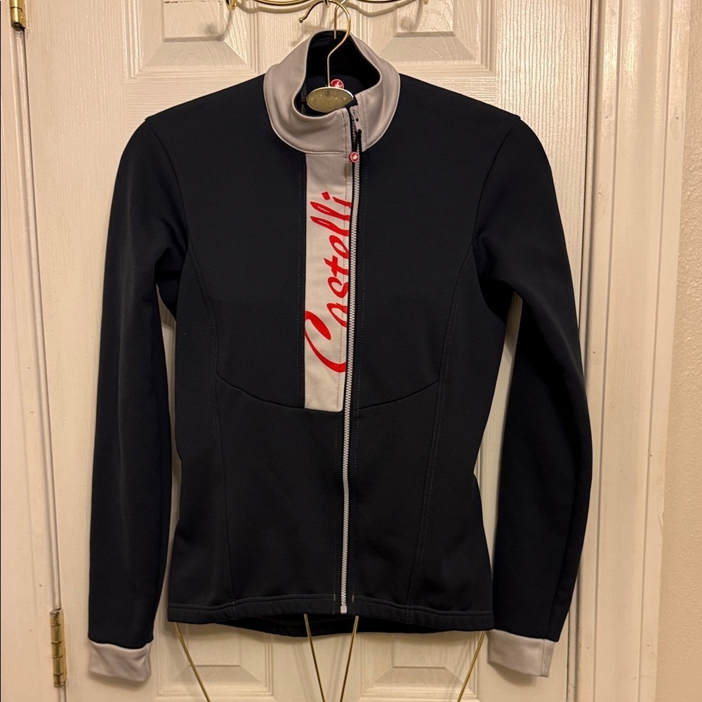 Castelli Women's Black and Gray Ski Jacket